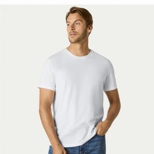 Bombas Men's Pima Crew Tshirt 100% Peruvian Pima Cotton